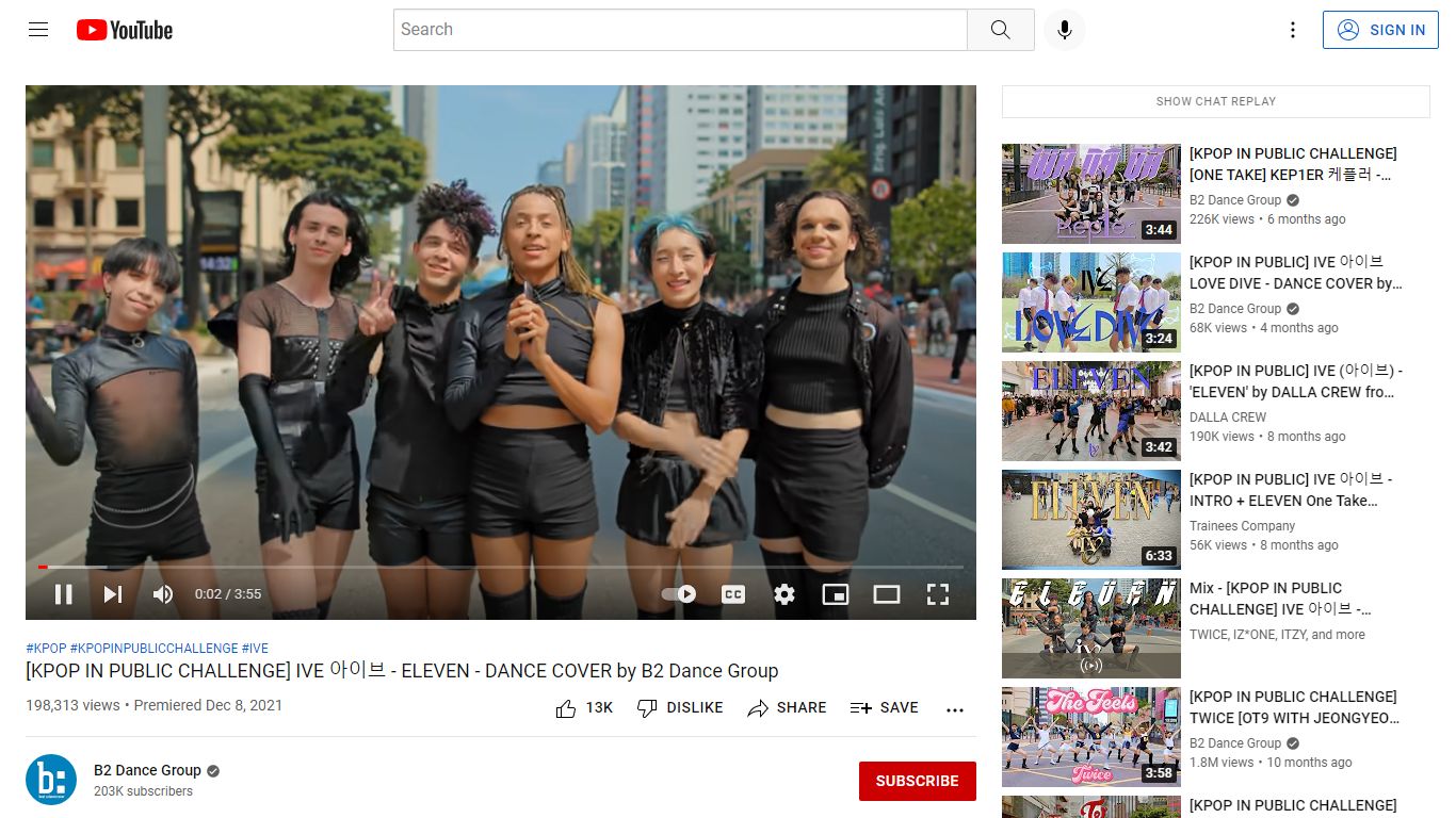 [KPOP IN PUBLIC CHALLENGE] IVE 아이브 - ELEVEN - DANCE ... - YouTube